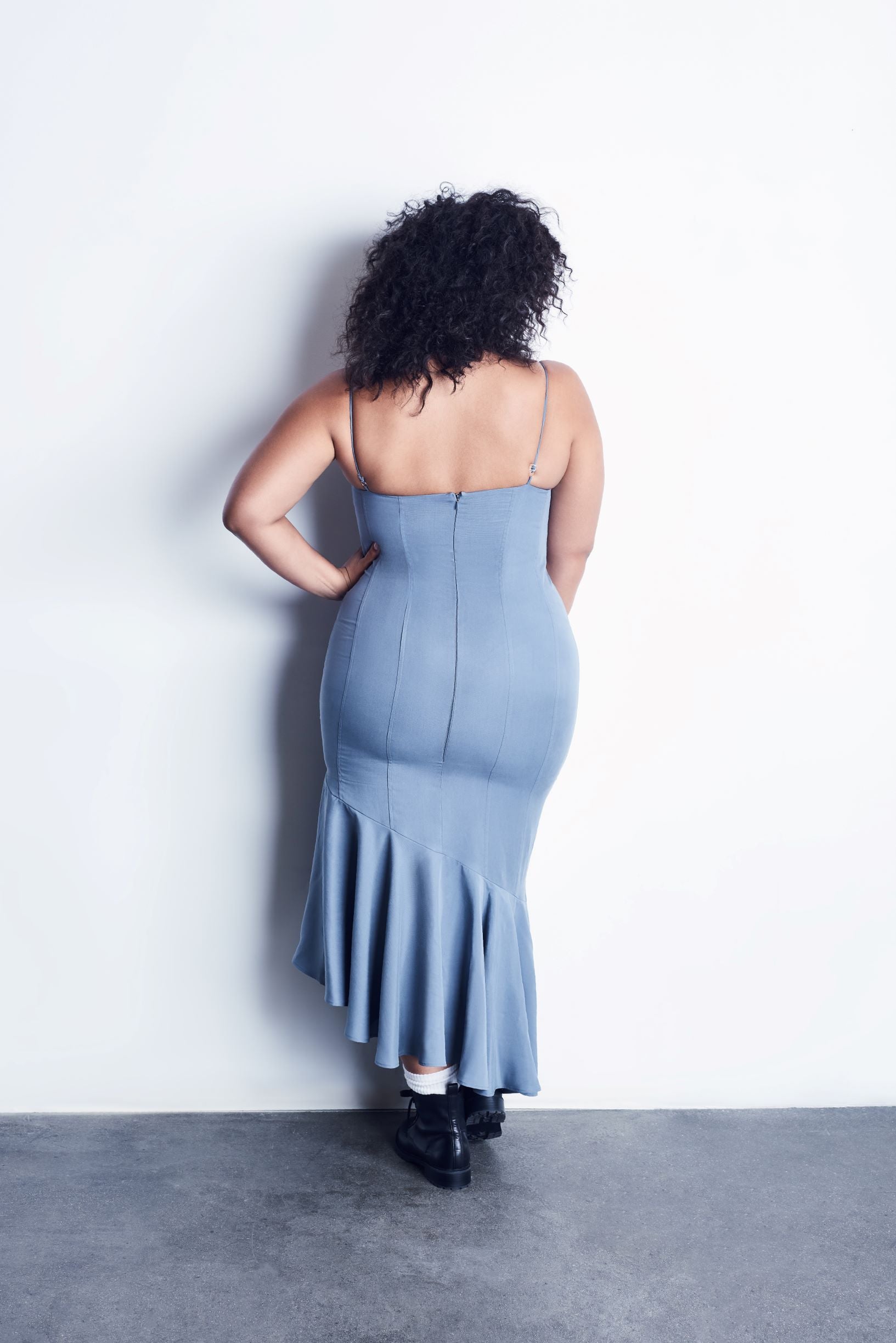 Tencel Paneled Bustier Dress With Built-In Bra – B a r k w o o d